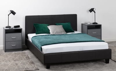 Image: 6848 - Prado Double Bed - Expresso